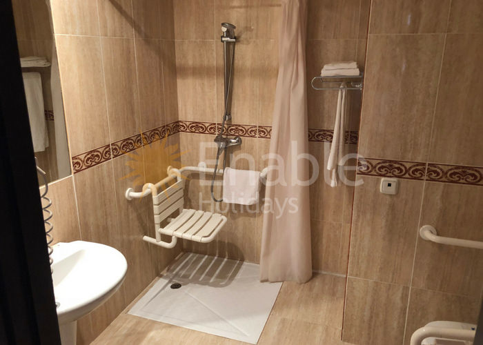 Cervantes Hotel Accessible Bathroom